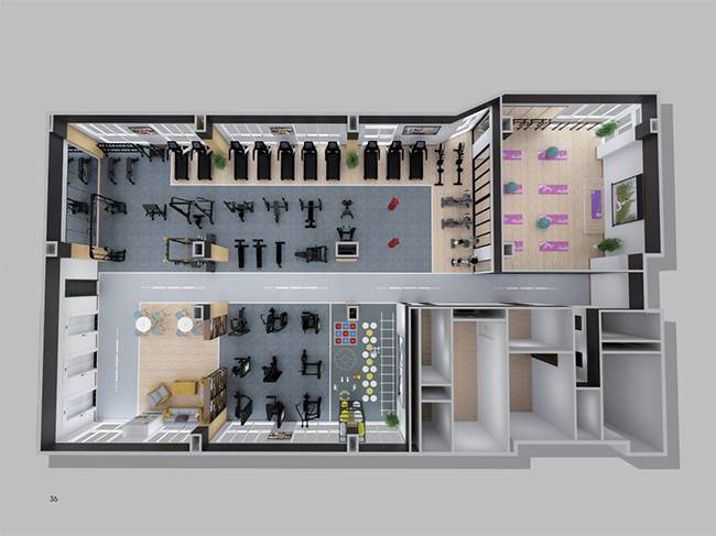 房地产健身器材解决方案-好博健身器材 房地产健身器材解决方案-好博健身器材